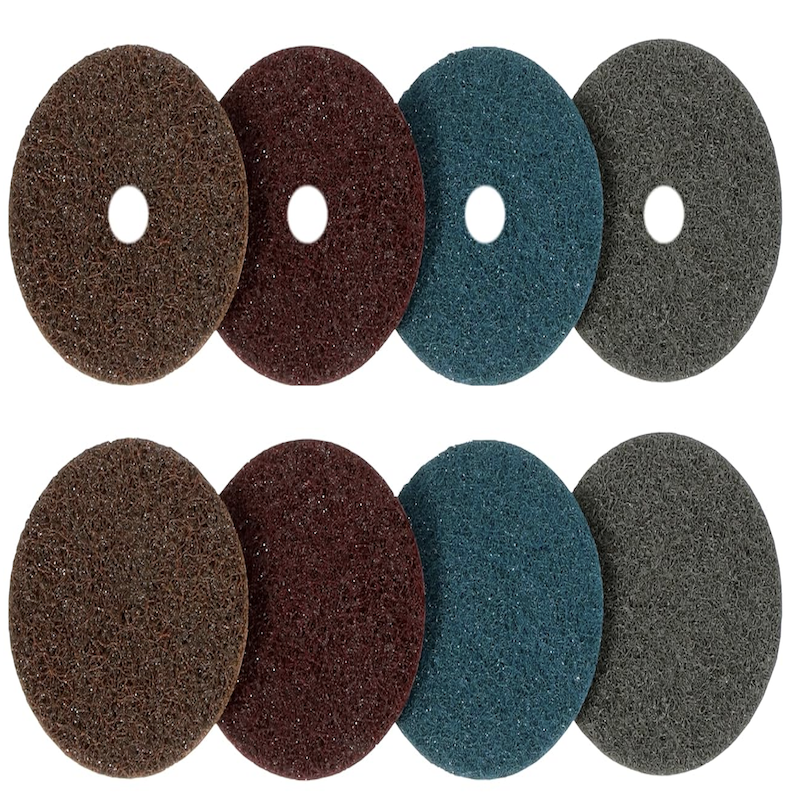 Non Woven Nylon Abrasive Disc For Wood Metal Plastic