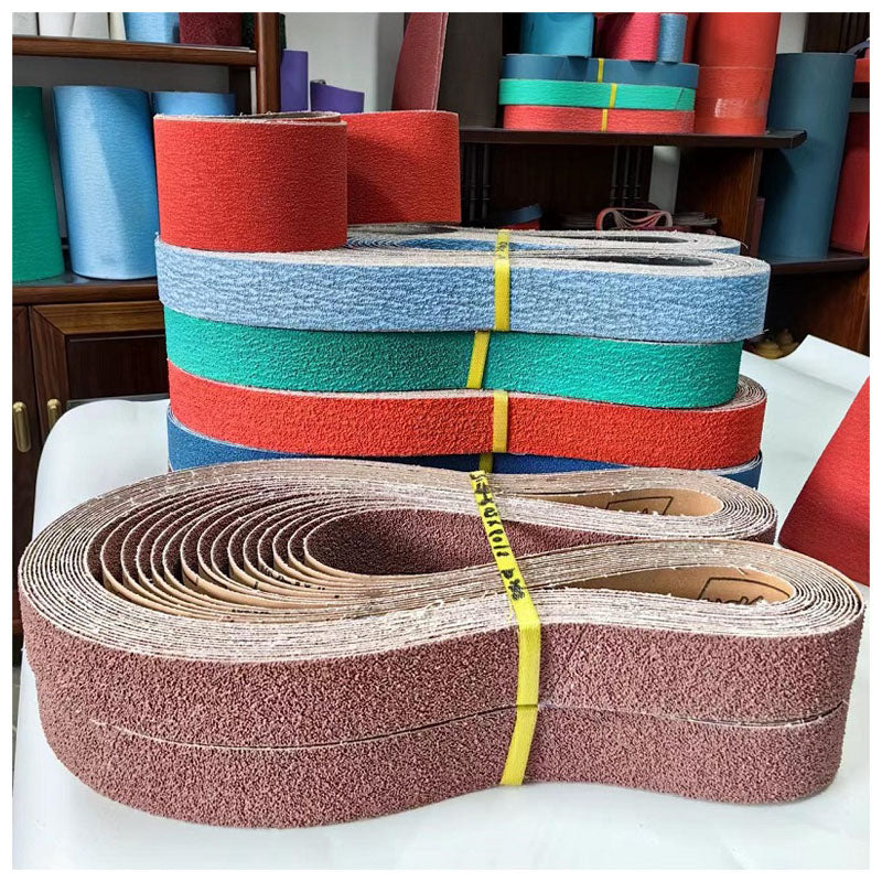 1 1/2 X 132 Inch Calcined Aluminium Abrasive Sanding Belt For Fine Polishing