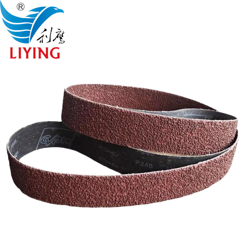 1 1/2 X 132 Inch Calcined Aluminium Abrasive Sanding Belt For Fine Polishing