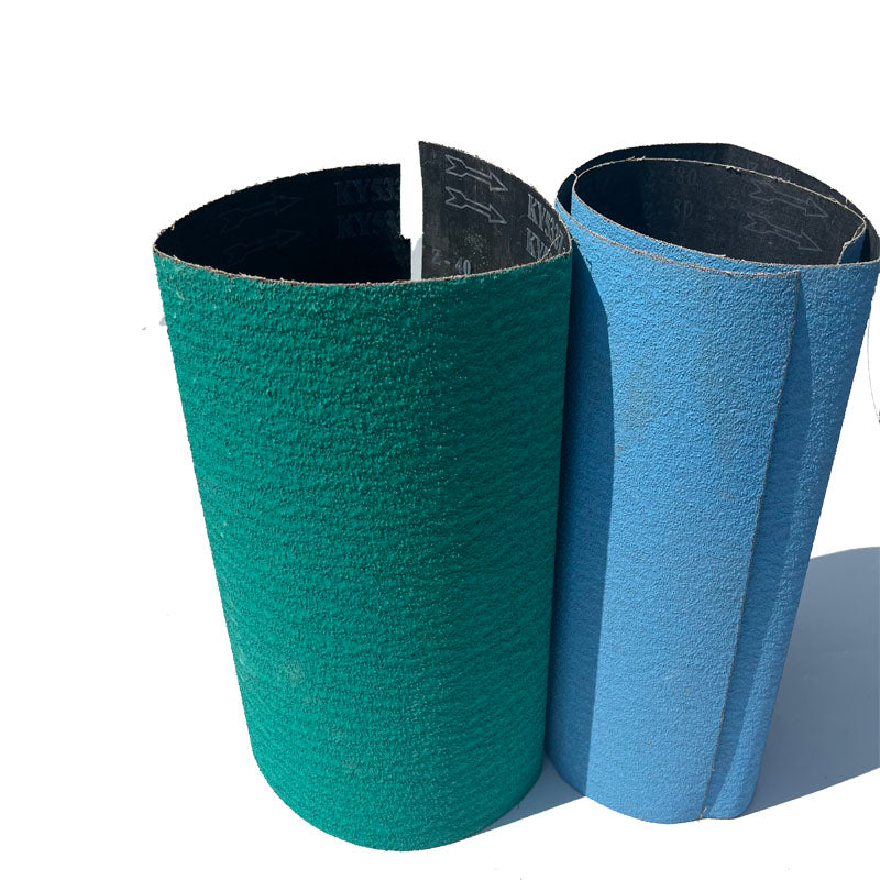 large fabric zirconia rolls abrasives jumbo roll