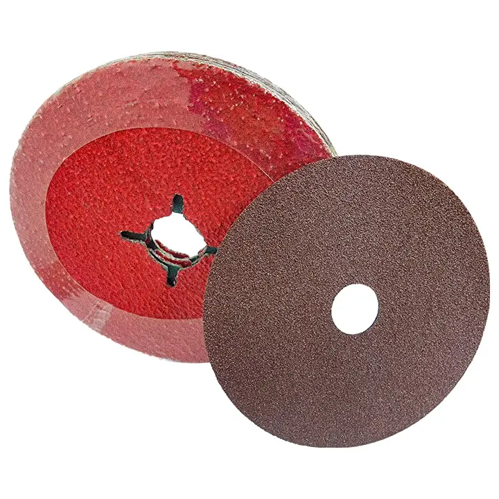 4 Inch Ceramic Resin Fiber Sanding Discs