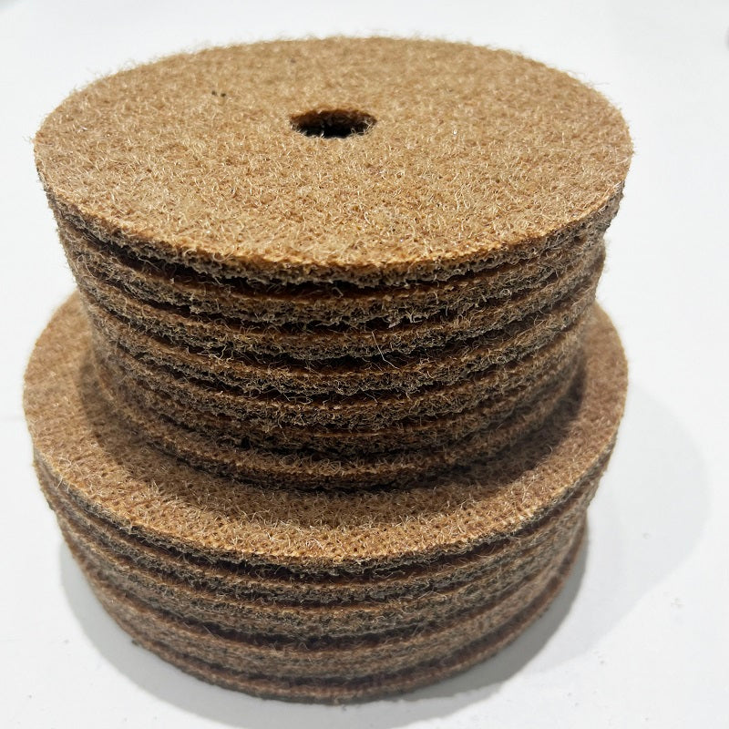 Non Woven Nylon Abrasive Disc For Wood Metal Plastic