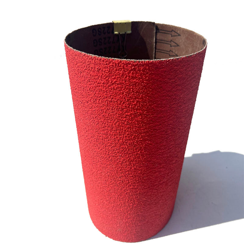 50 meter red ceramic coated abrasive cloth roll for sanding