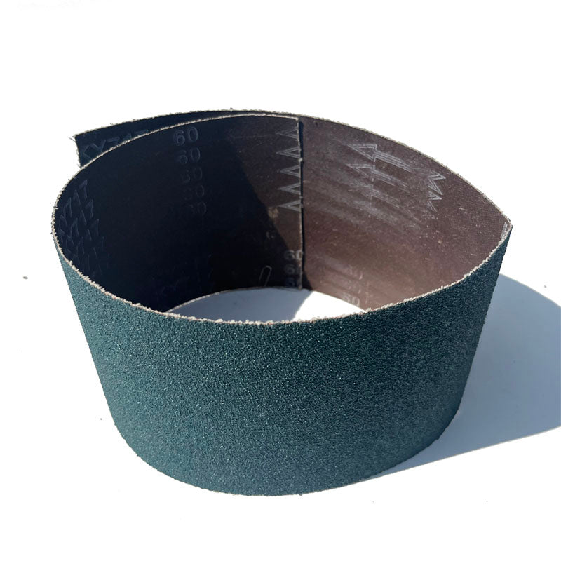 manufacturer deburring steel ceramic lijas de banda sharpening belts