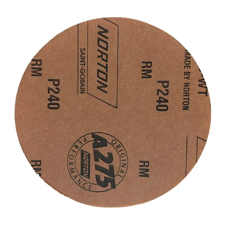 NORTON A275 Aluminium Fine Grit Paper Hook & Lock Disc 7 Inch