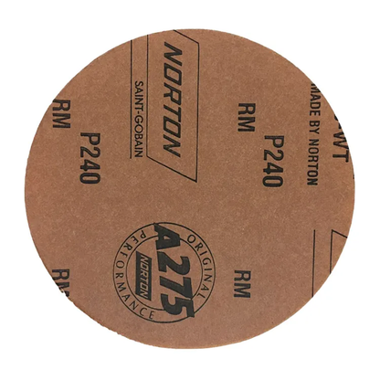 NORTON A275 Aluminium Fine Grit Paper Hook & Lock Disc 7 Inch