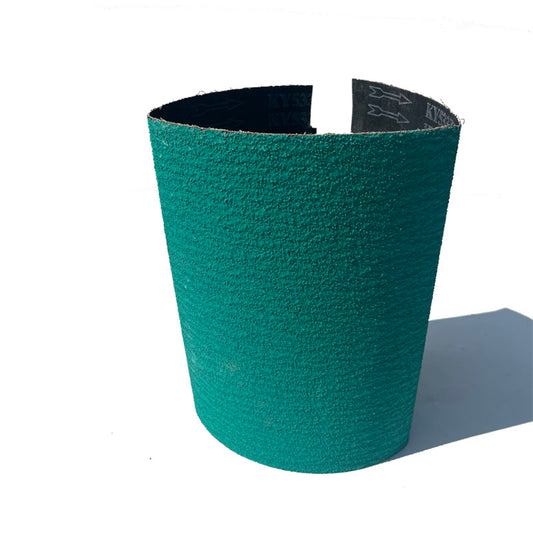 50m length green zirconia coated abrasive cloth jumbo roll for sanding