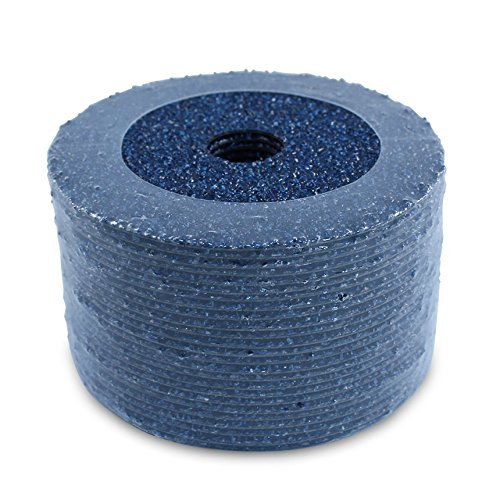 4.5" Round Hole Cross Hole Zirconia Resin Fiber Disc For Weld Grinding And Deburring