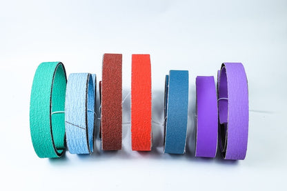 2 X 72 Inch Purple Flexible Ceramic Sanding Belts
